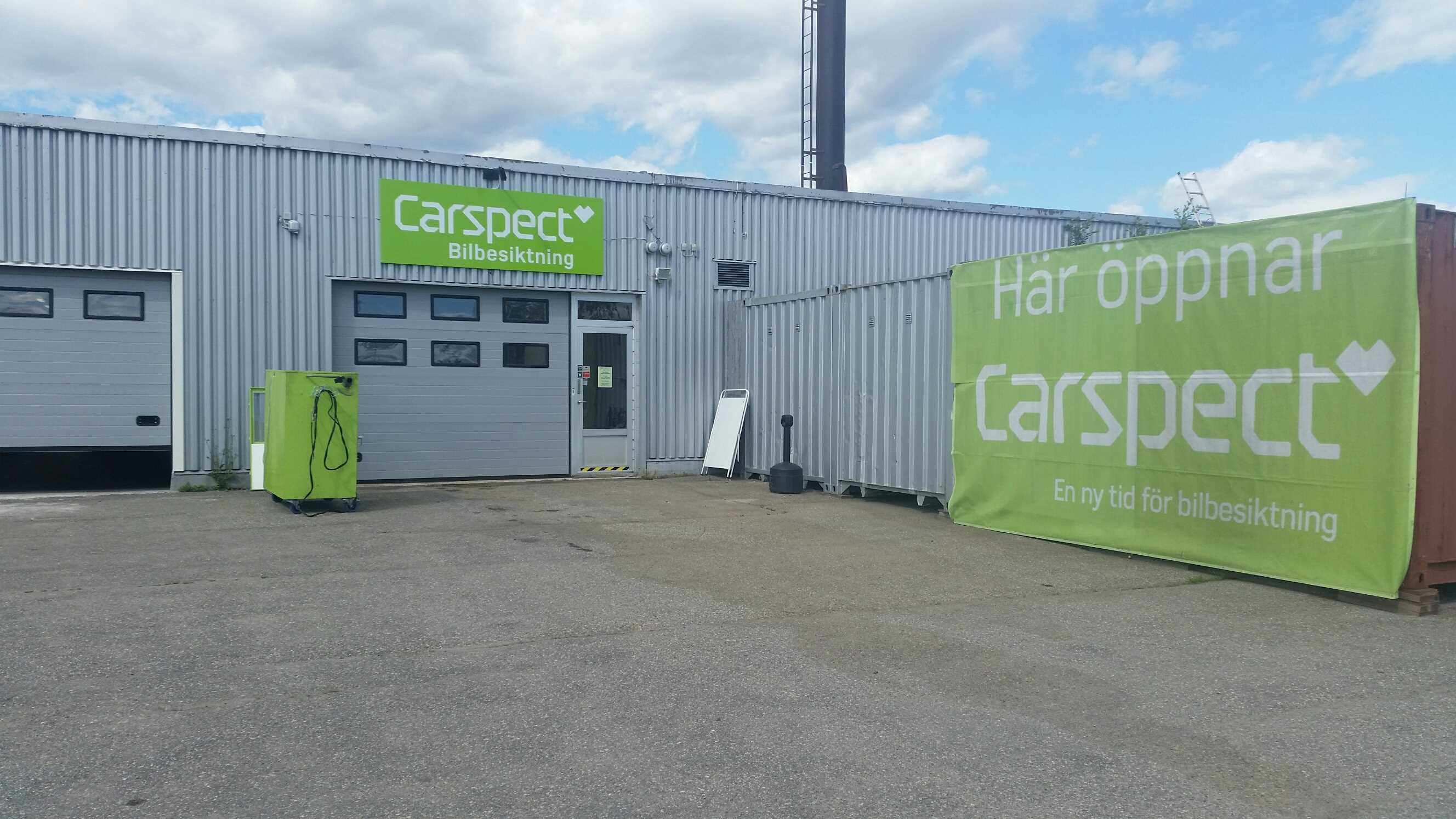 Carspects besiktningsstation i Hallstahammar